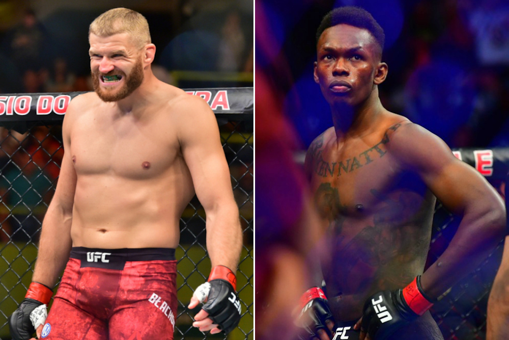 Jan Blachowicz vs Israel Adesanya - UFC Fight Night 259 - odds the apostas