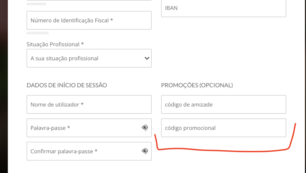 Como usar o código promocional na ESC Online?